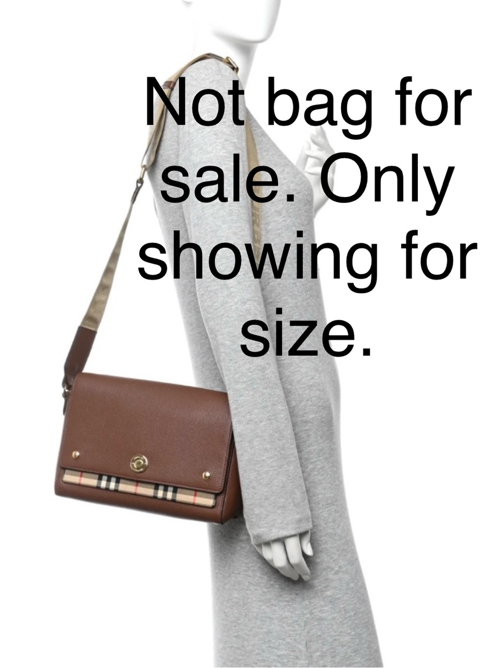 Burberry Brown Note Bag - Picture 2 of 13